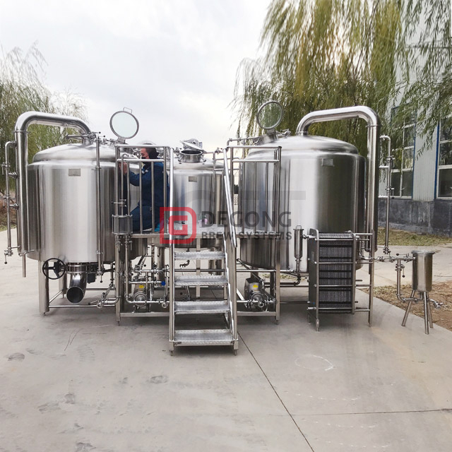 2000L anahtar teslimi endüstriyel kullanılan gıda sınıfı paslanmaz çelik bira bira ekipman