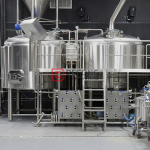 Satılık 1000L paslanmaz çelik buhar ısıtmalı bira brewhouse mash tun